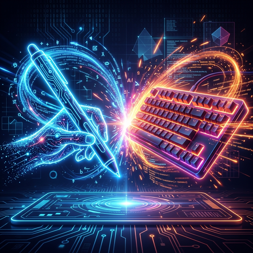Three AI writing tool logos compared on a desktop screen